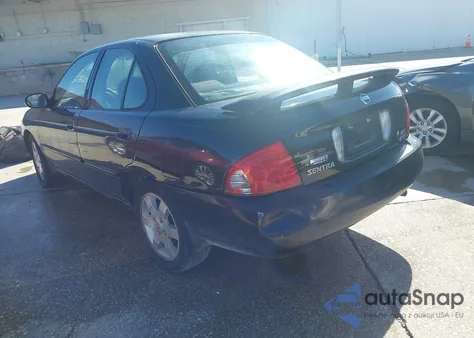 2006 Nissan Sentra 1.8S z USA, uszkodzony, nr VIN 3N1CB51DX6L489219